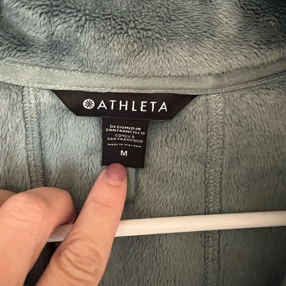 Athleta Recover Stretch fleece full zip, M - Picture 2 of 4